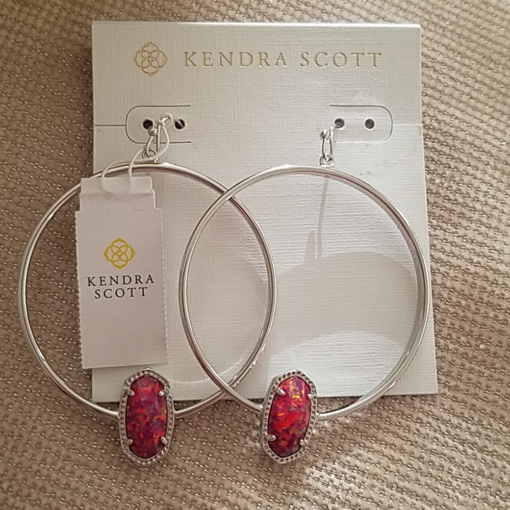 Elora Loop Drop Earrings